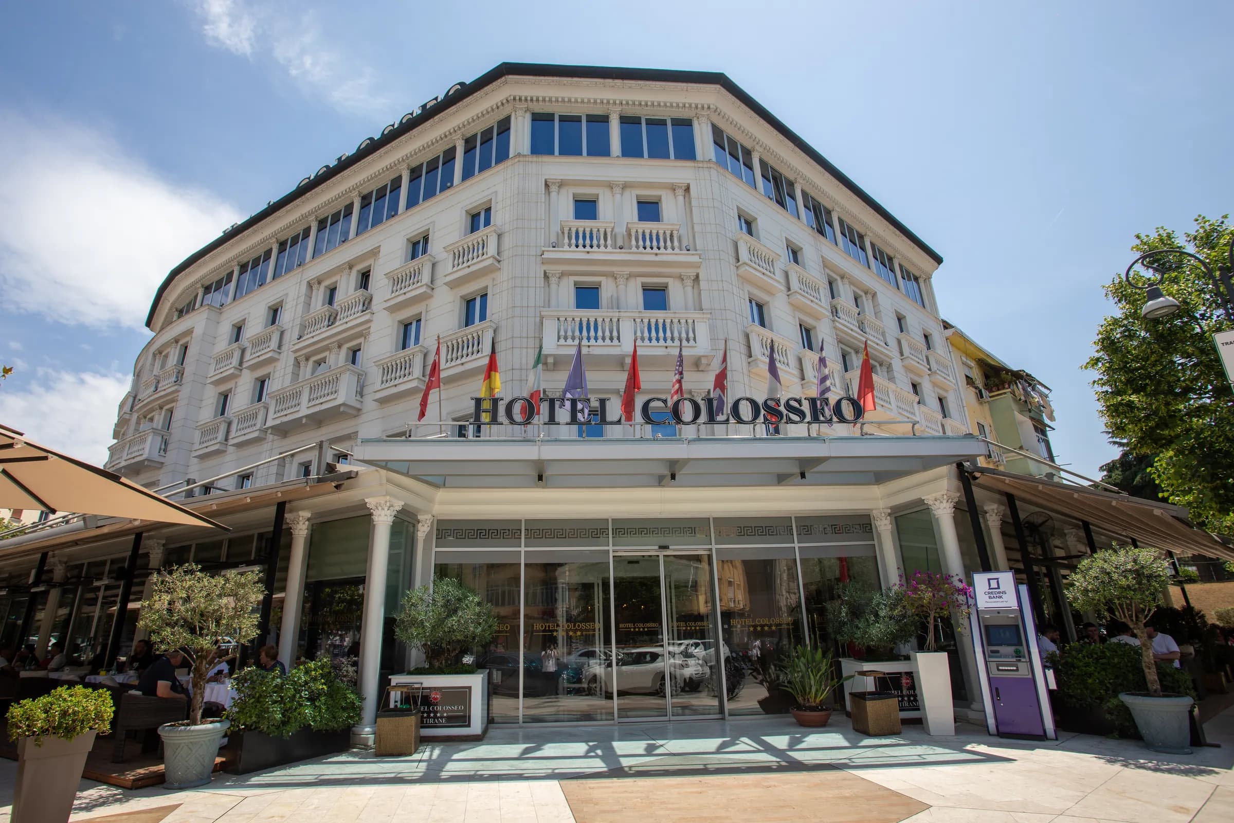 Hotel Colosseo Tirana facade
