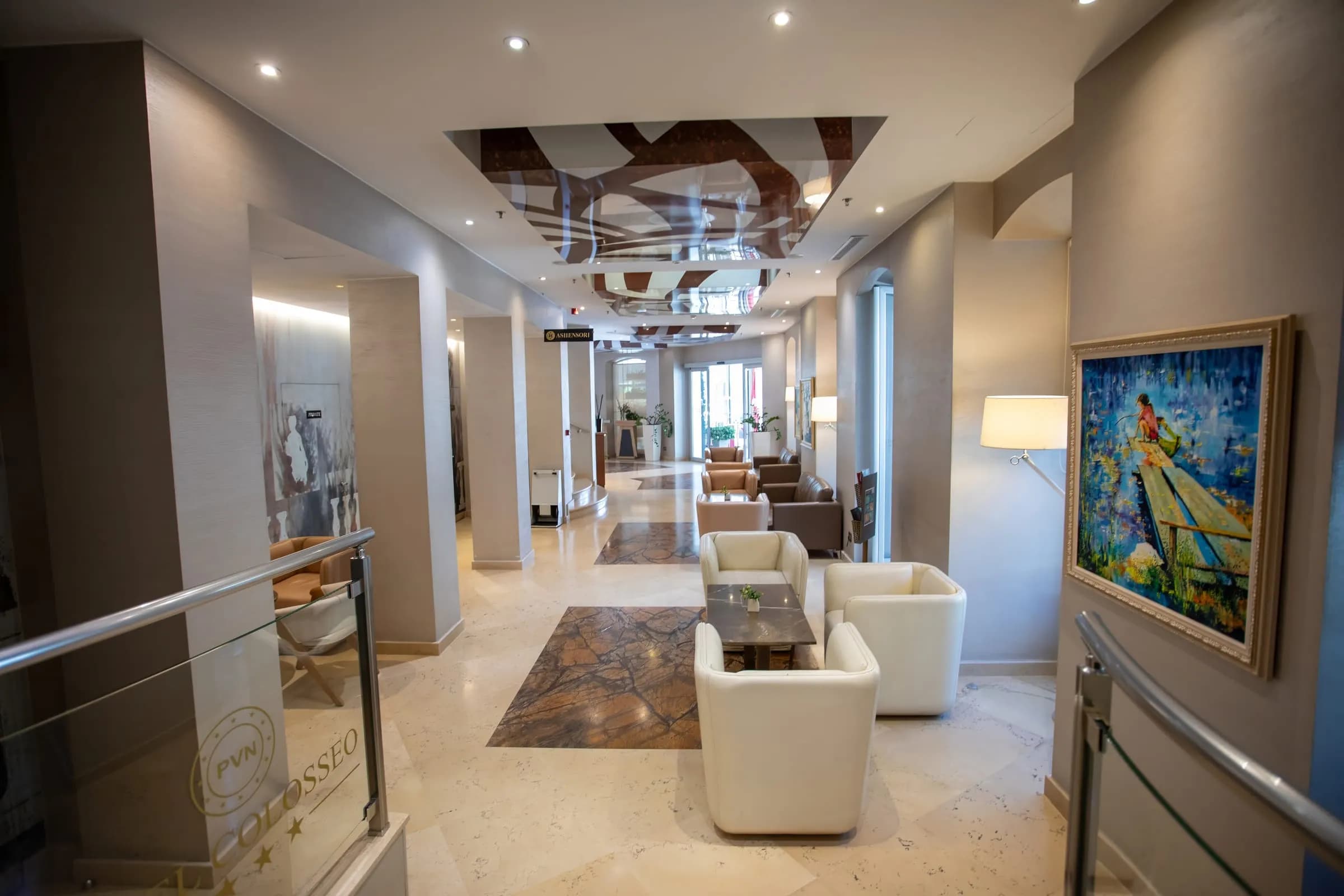 Lobby Chandelier